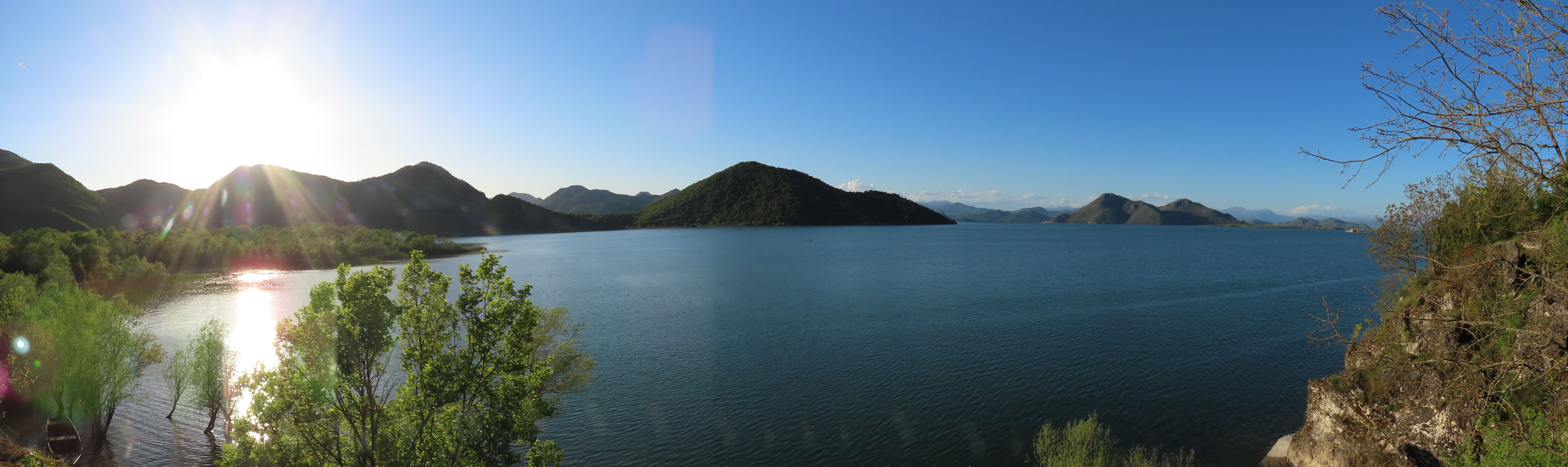 Beautiful landscape banner