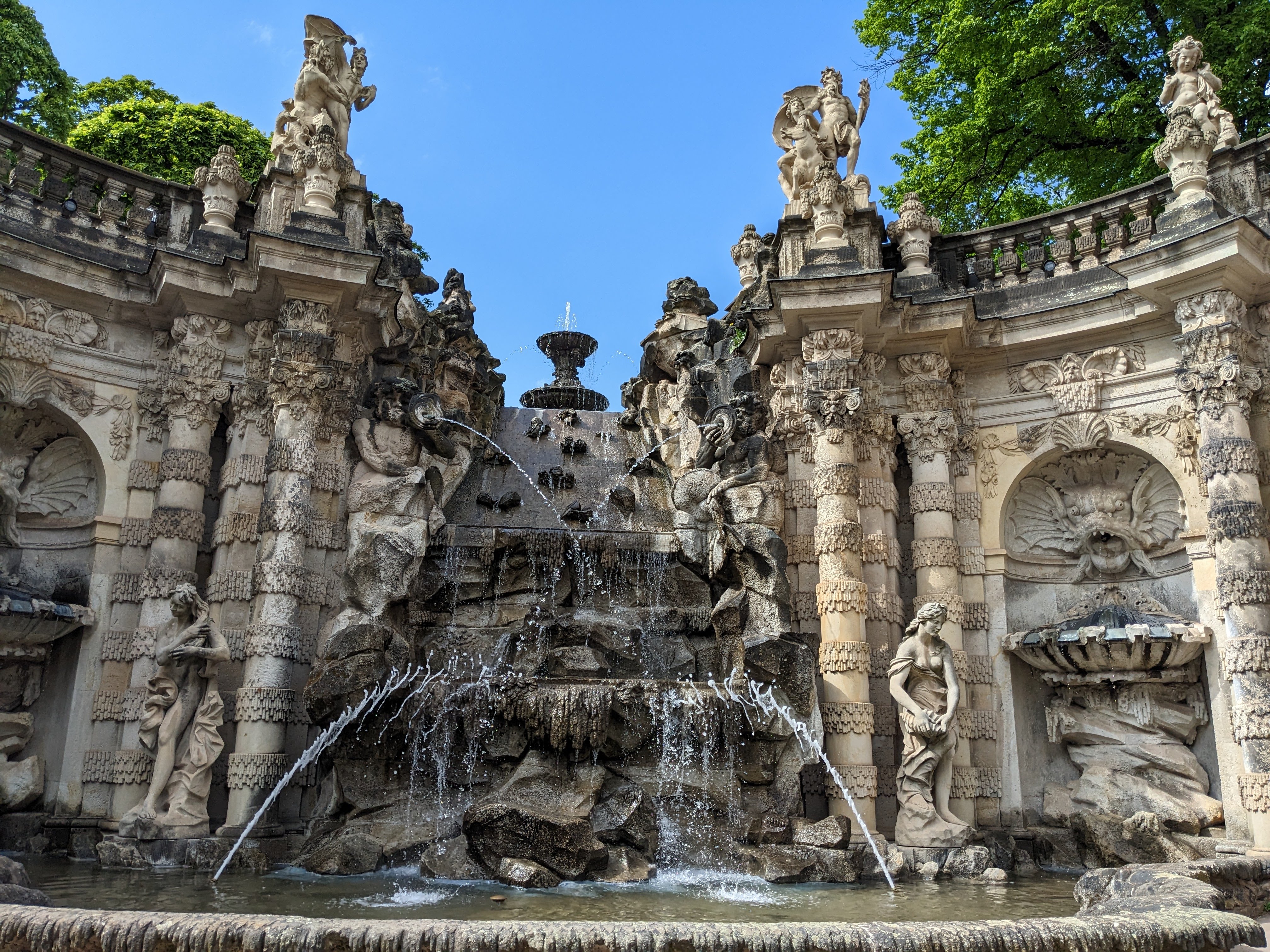 Nymphenbrunnen im Zwinger