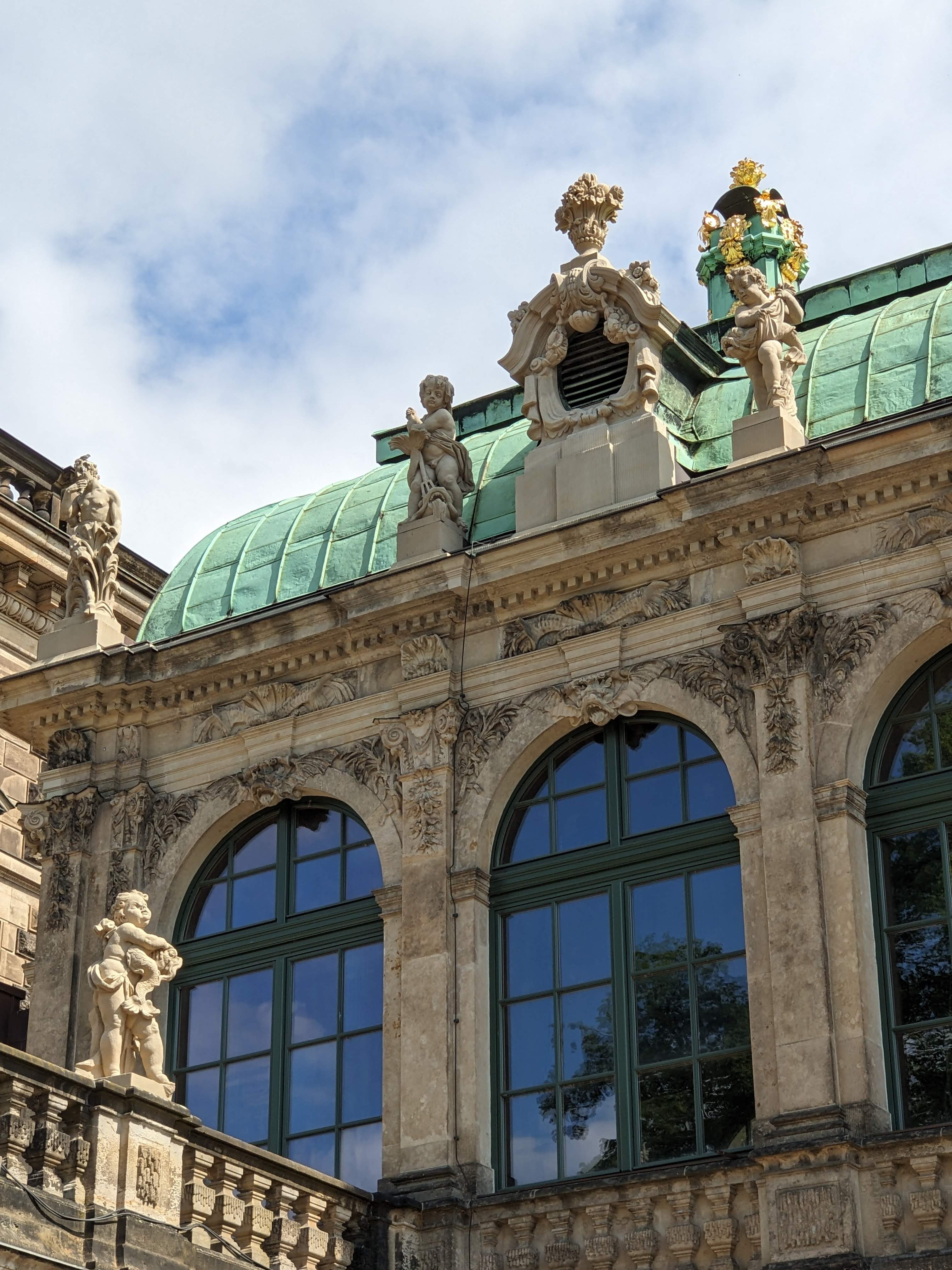 Dach im Zwinger