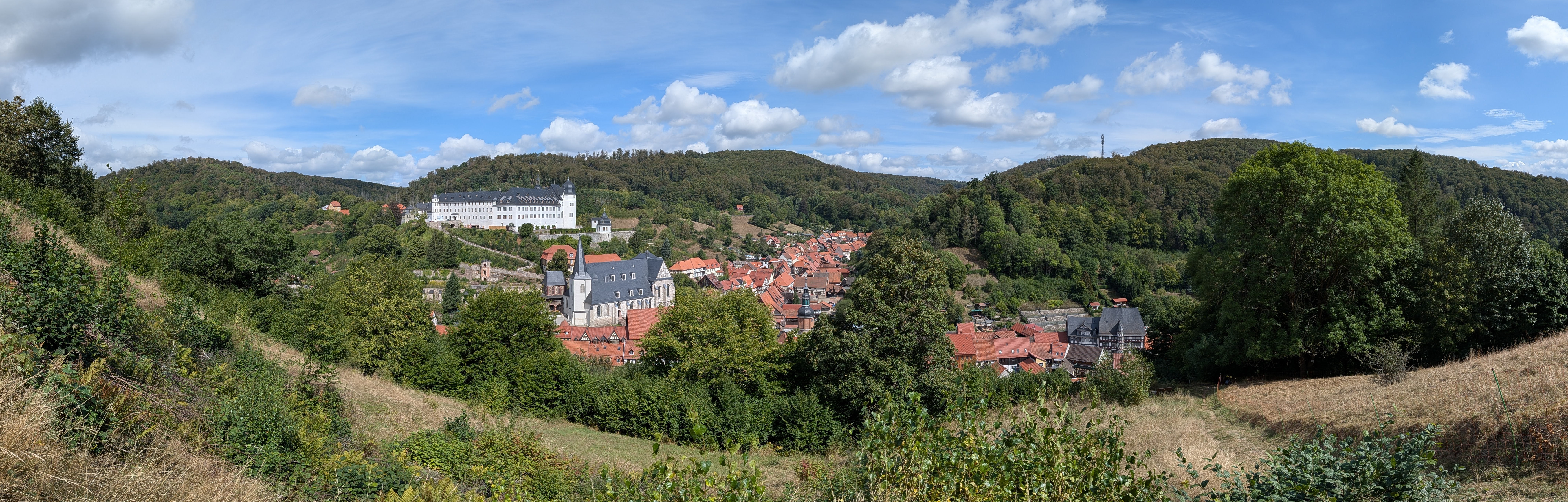 Panorama von Stolberg