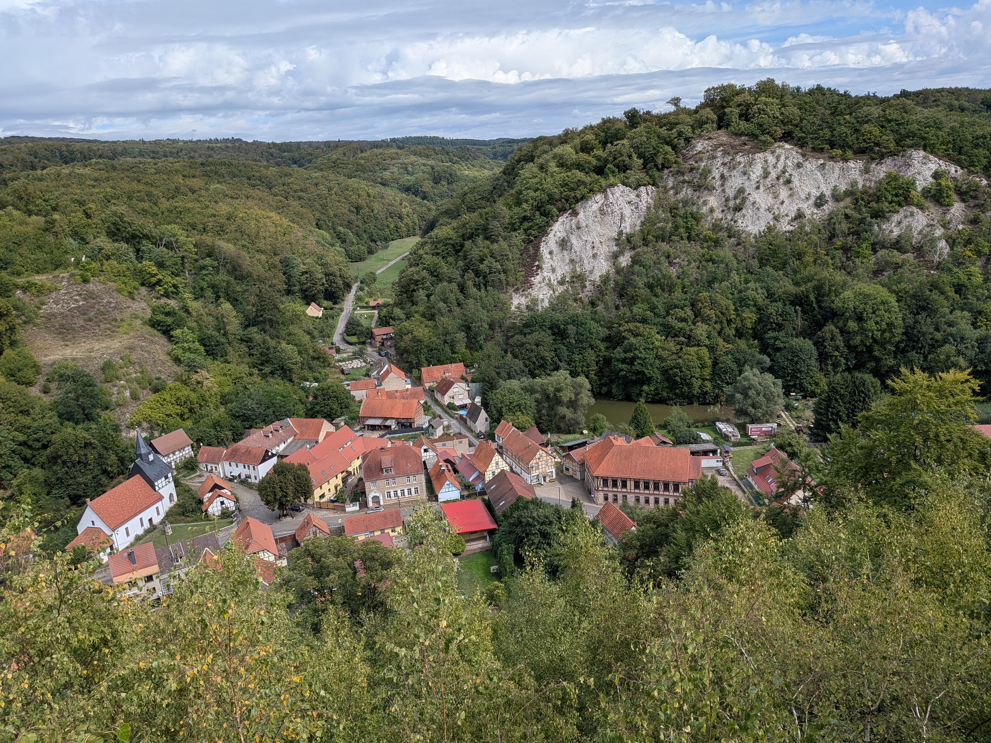 Aussicht auf Questenberg