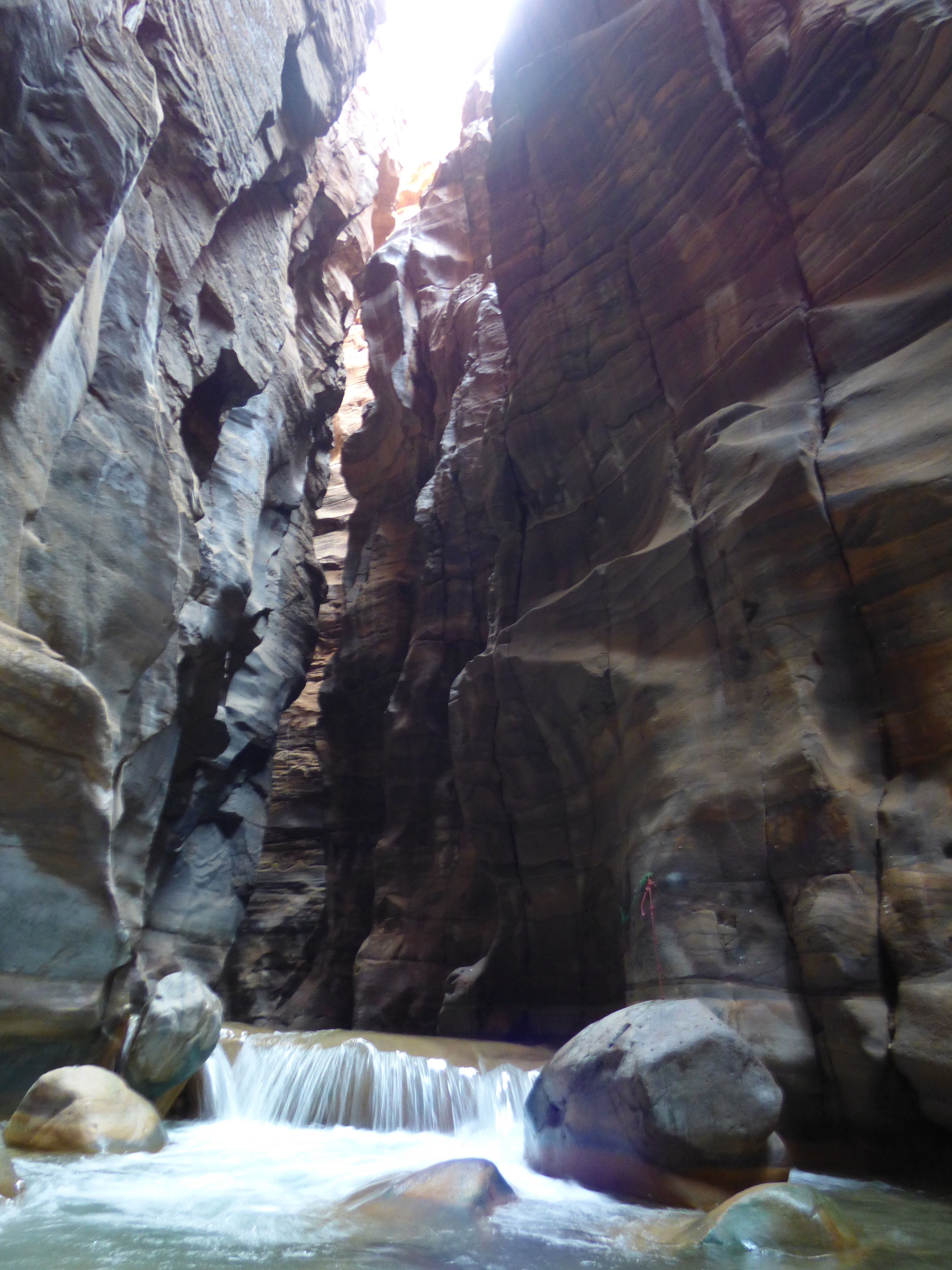 Wasserfall in der Wadi Mujib