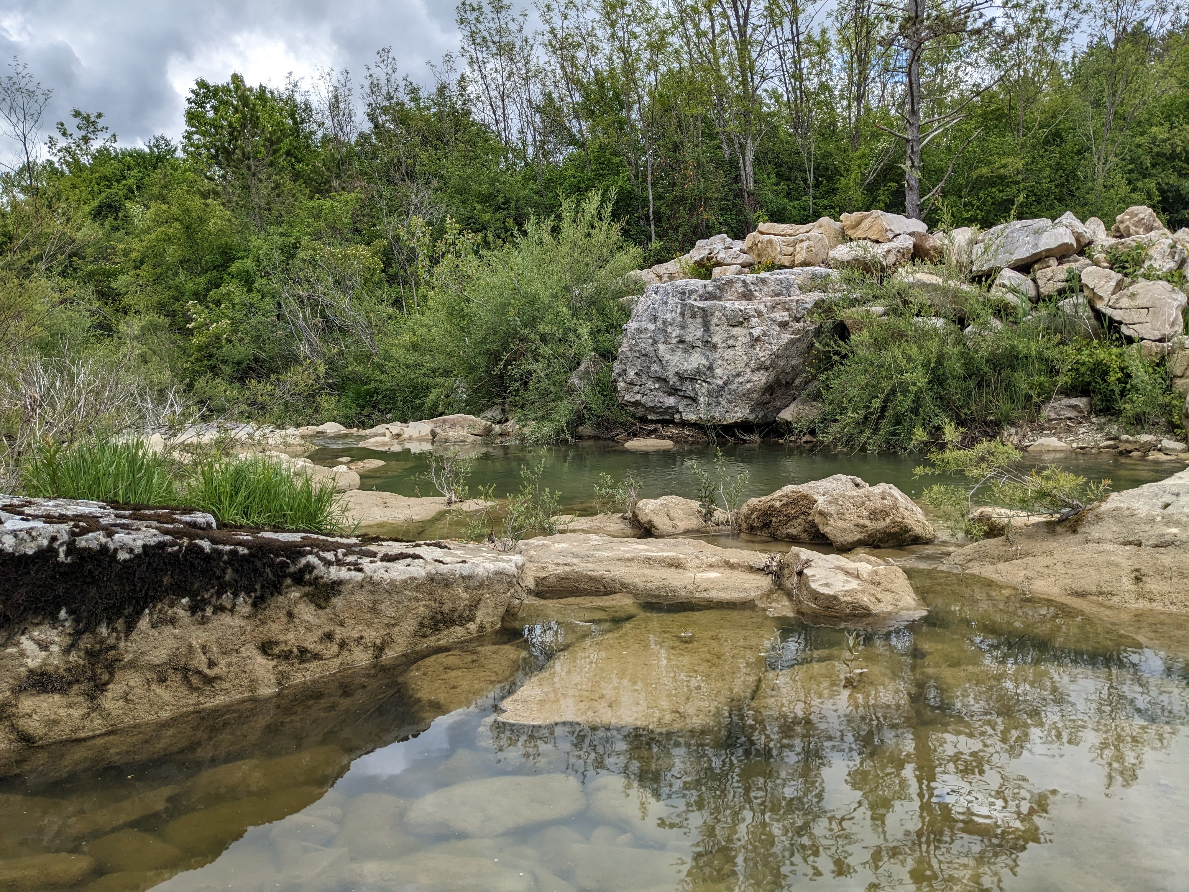 Fluss ruhig