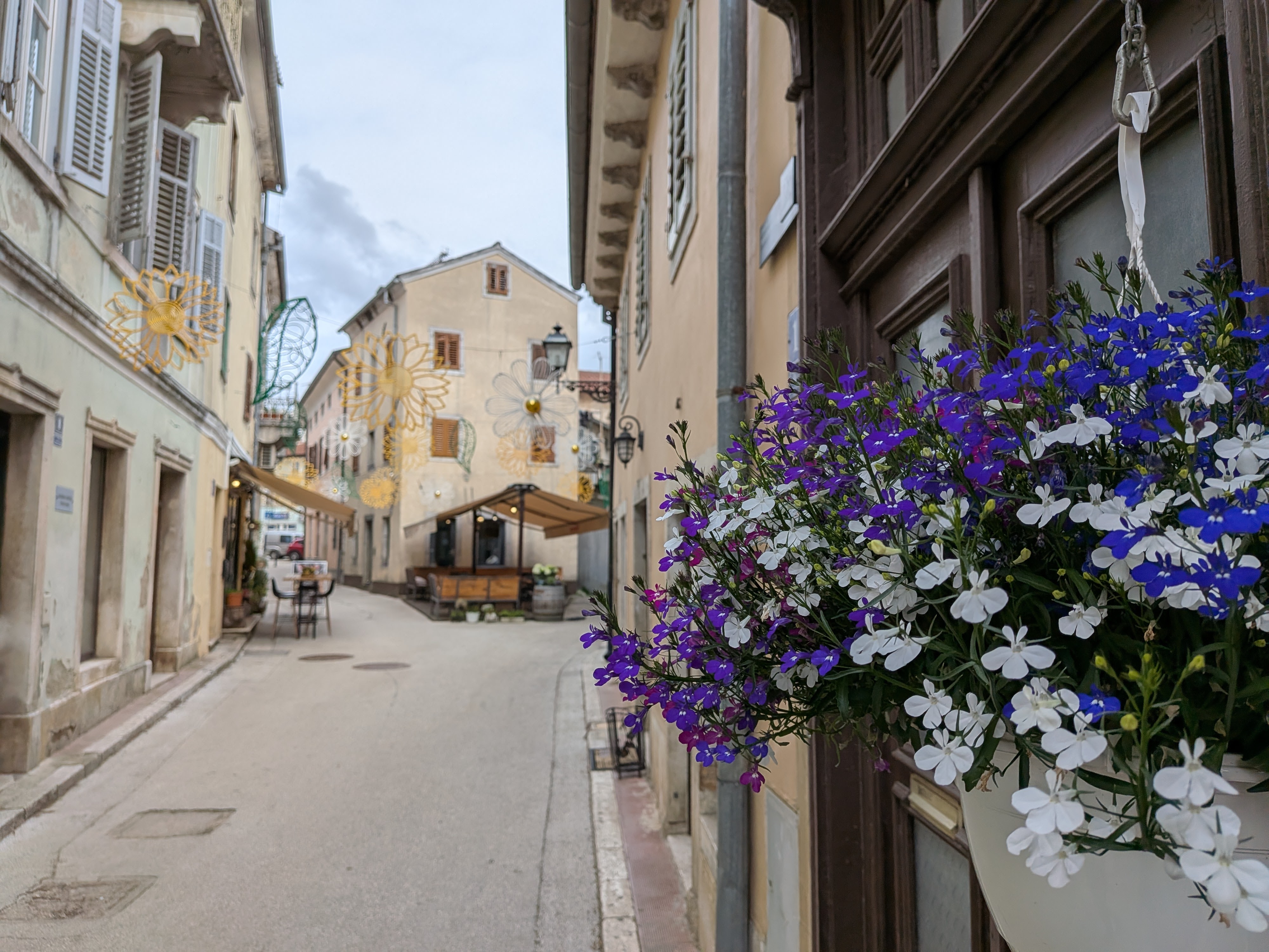 Die Gasse in Pazin