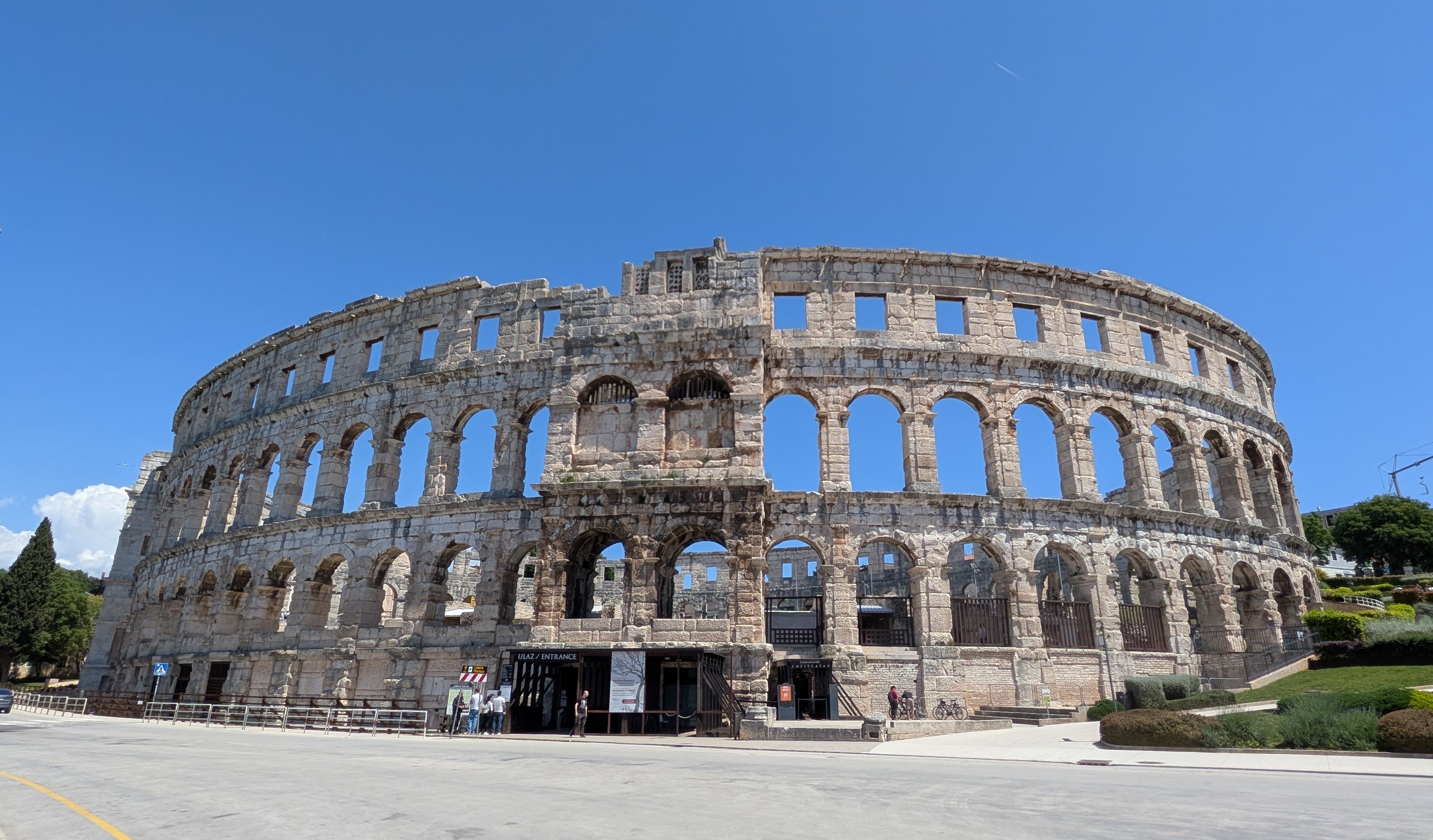 Amphitheater von vorne