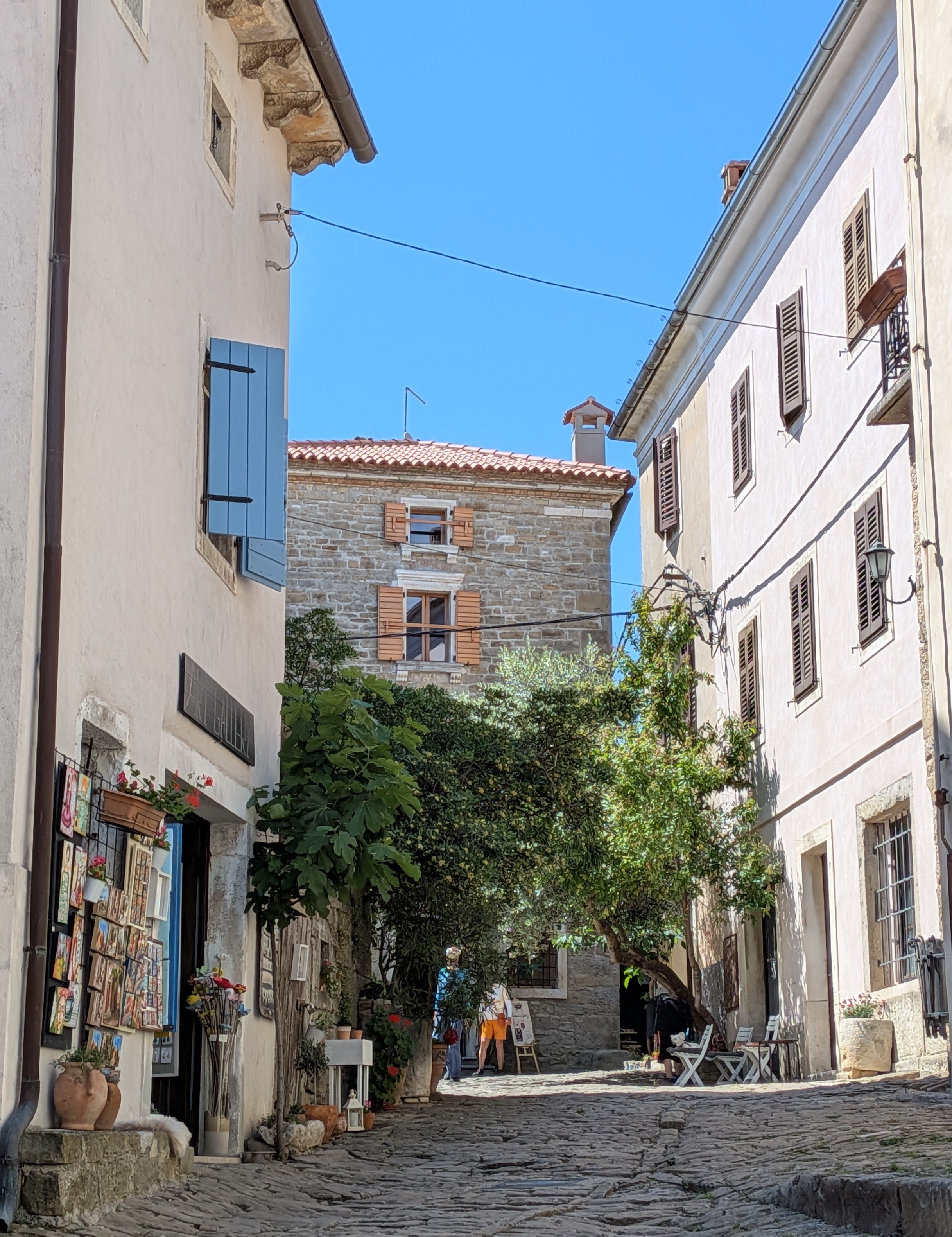 Eine Gasse in Groznjan